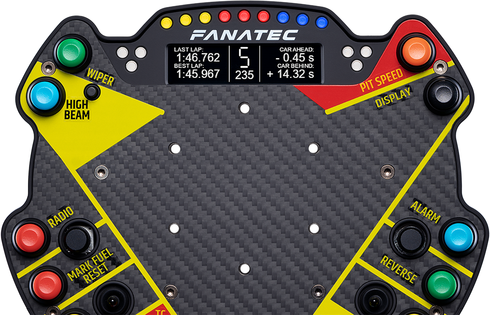 Fanatec Podium Button Module Endurance front view